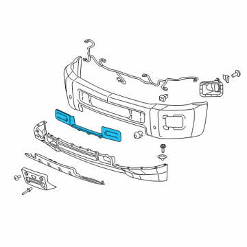 GM (23476442) - Genuine GM Filler Panel